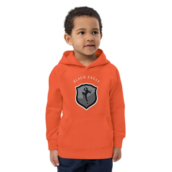 Black Eagle Kids eco hoodie - Image 13