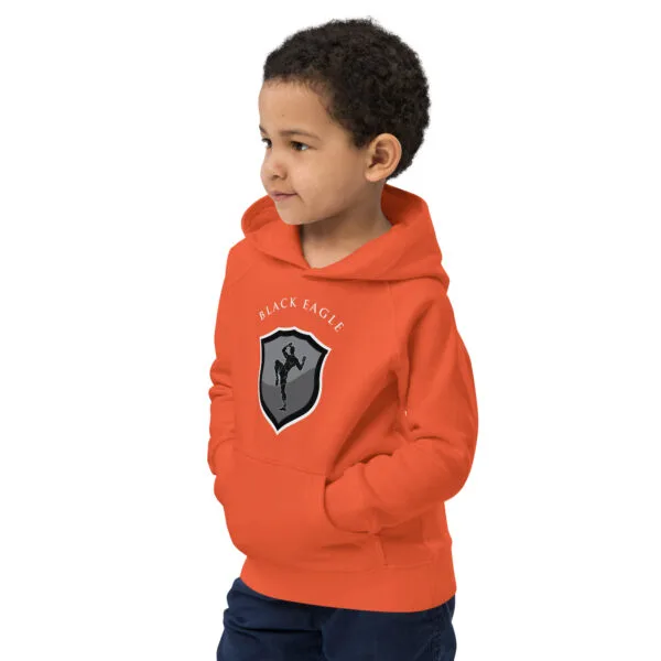 Black Eagle Kids eco hoodie - Image 15