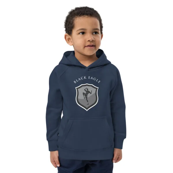 Black Eagle Kids eco hoodie - Image 9