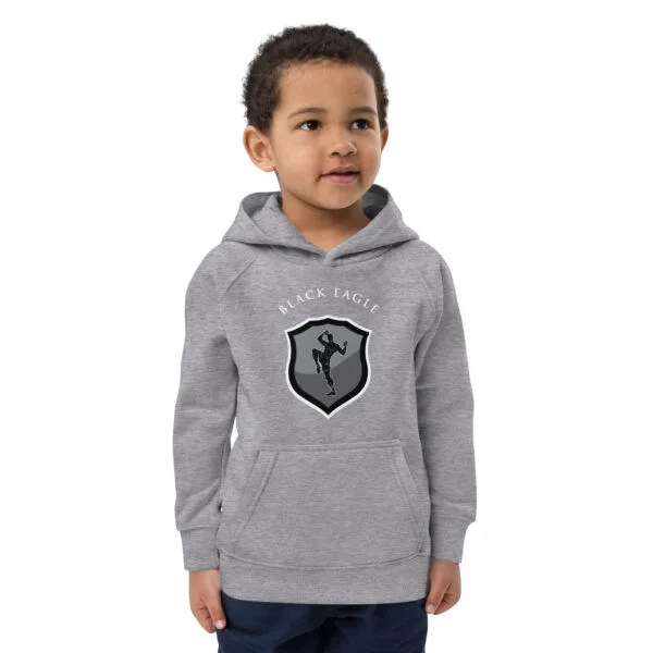 Black Eagle Kids eco hoodie - Image 17