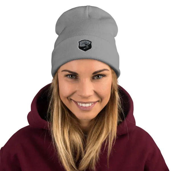 Women's Embroidered Beanie - Image 5