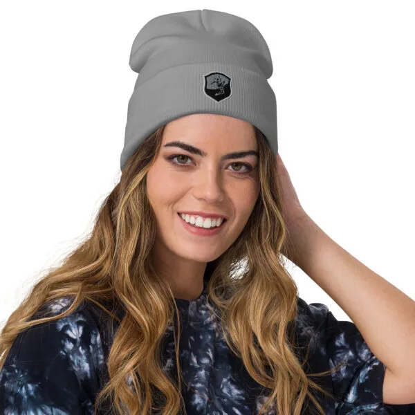Women's Embroidered Beanie - Image 9