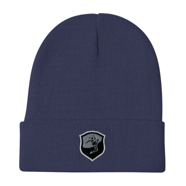 Women's Embroidered Beanie - Image 3