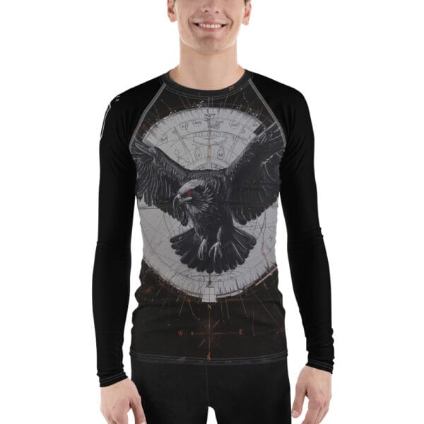 Black Eagle Men's Rash Guard - Image 8