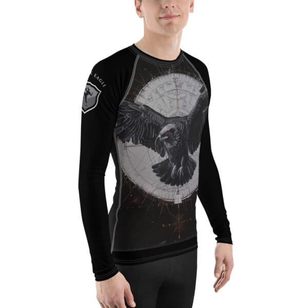 Black Eagle Men's Rash Guard - Image 4