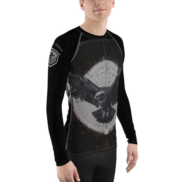 Black Eagle Men's Rash Guard - Image 7