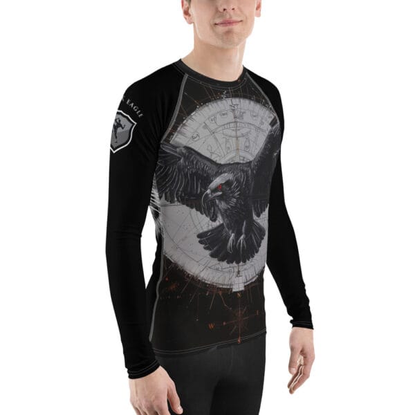 Black Eagle Men's Rash Guard - Image 11