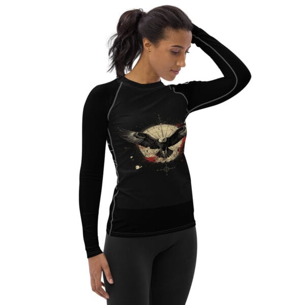 First edition Women's Rash Guard - Image 12