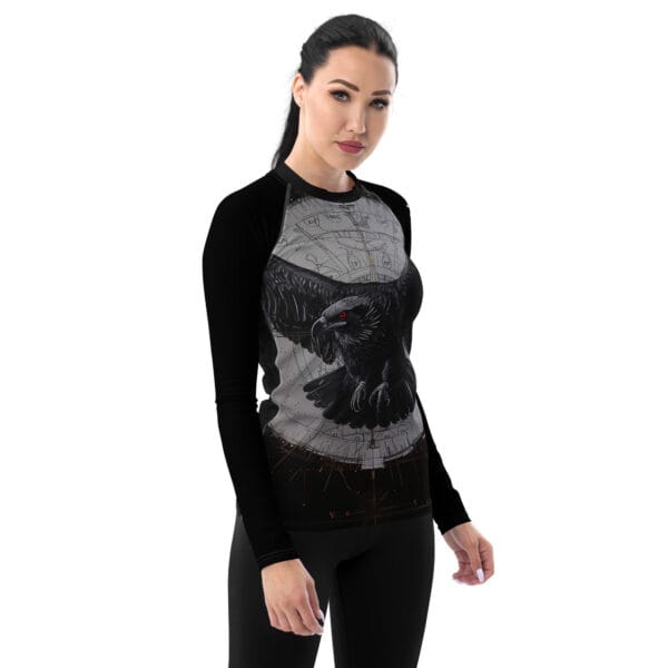 Black Eagle Women's Rash Guard