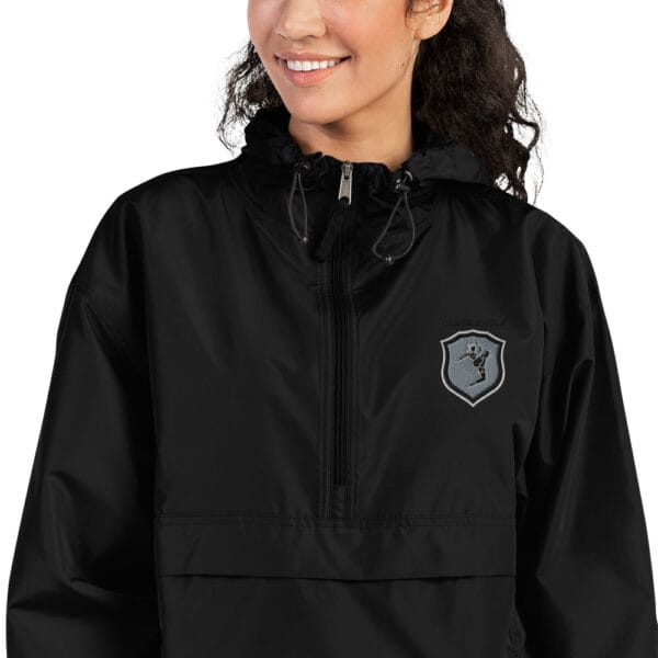 Womens Embroidered Champion Packable Jacket